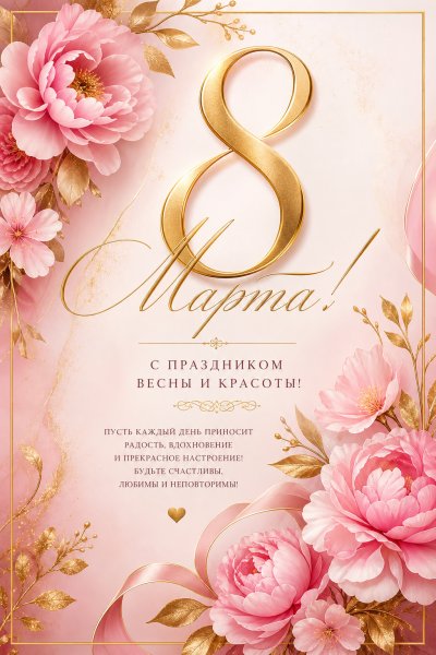 С 8 марта элегантная #3