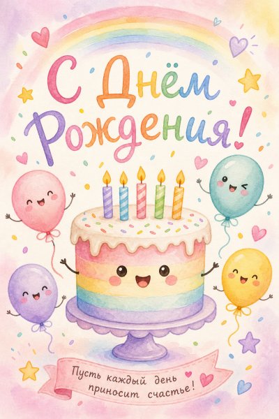 С Днём Рождения дудл #1