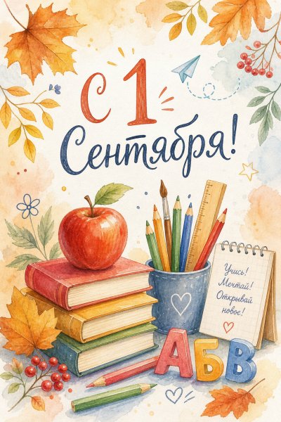 С 1 Сентября дудл #1