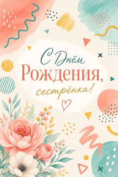 С Днём Рождения сестре мемфис #1
