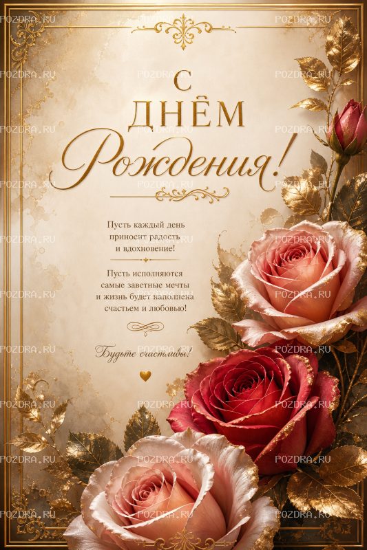 С днём рождения элегантная #3