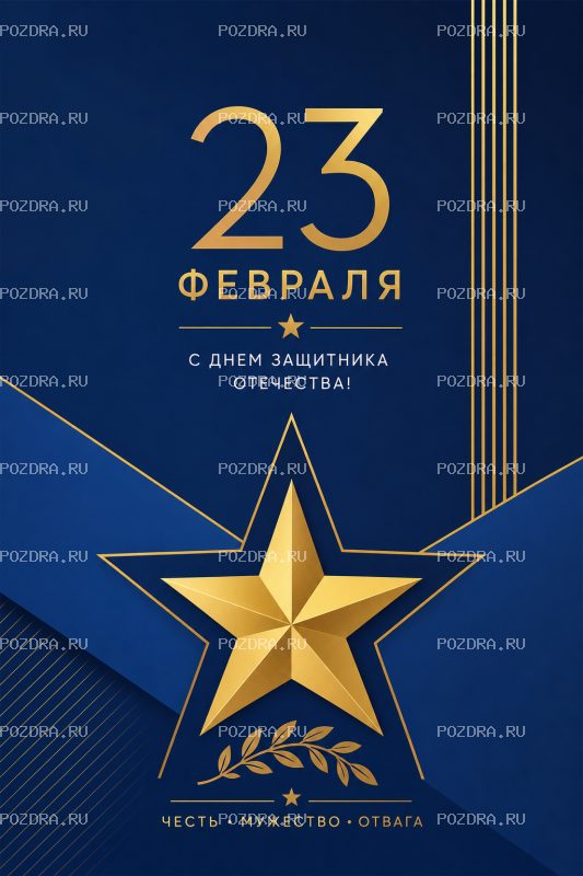 С 23 февраля минимал #2