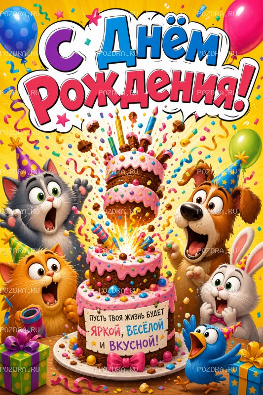 С Днём Рождения с юмором #1