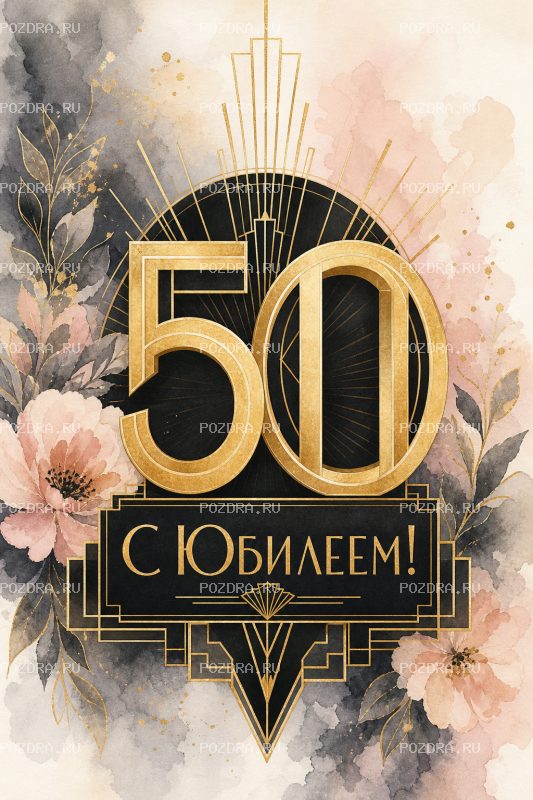 С Юбилеем 50 лет ар-деко #1