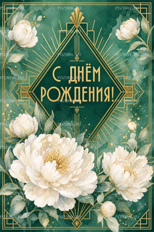 С Днём Рождения ар-деко #1