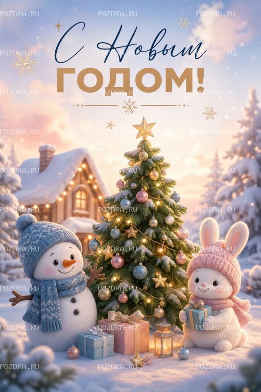 С Новым Годом 3D #1